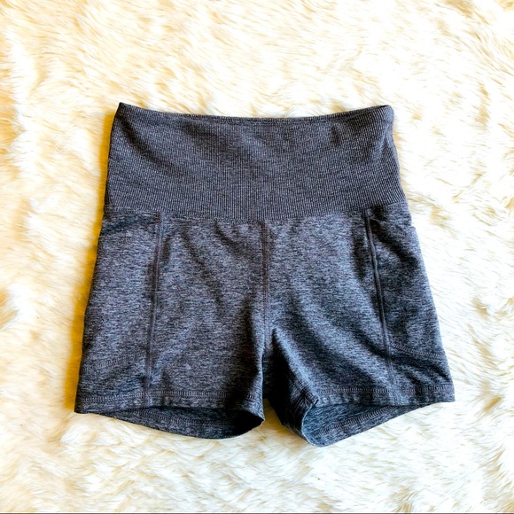 Zobha | Shorts | Zobha Gray Athletic Compression Biker Shorts With Pockets  Womens Small | Poshmark